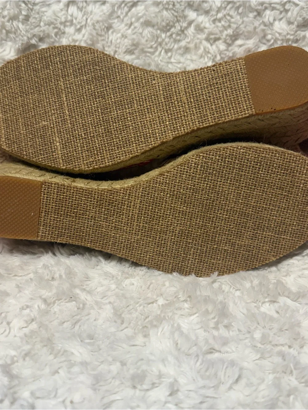 Tommy Hilfiger Pink Floral Ankle-Tie Espadrille Wedges